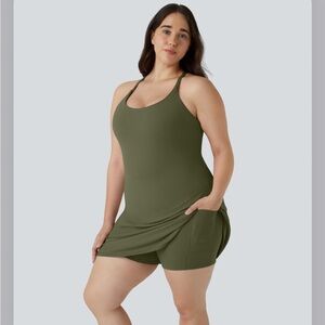Halara Dress with Built in Shorts